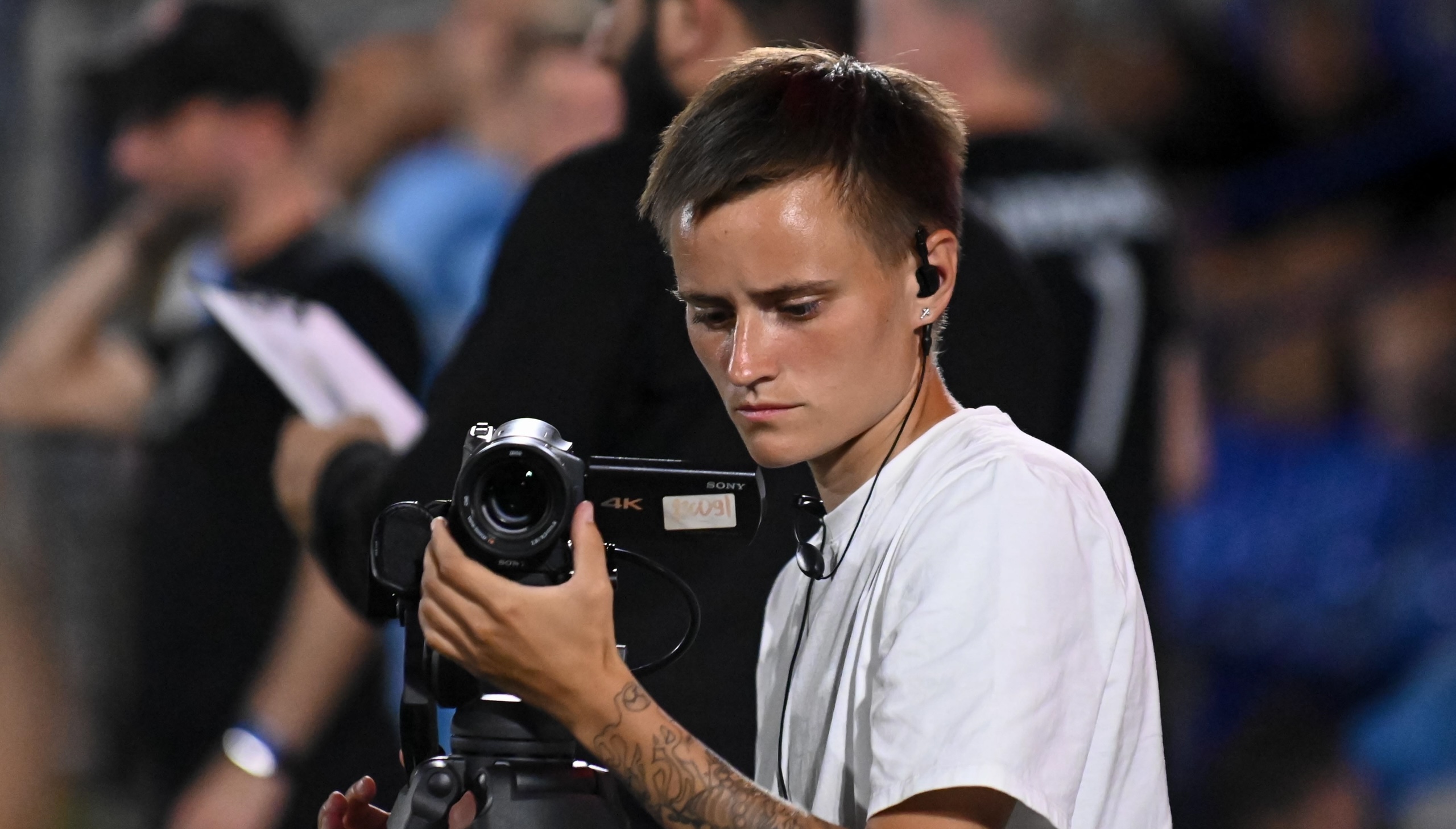 Оператор на матче ЛФЛ Ростов