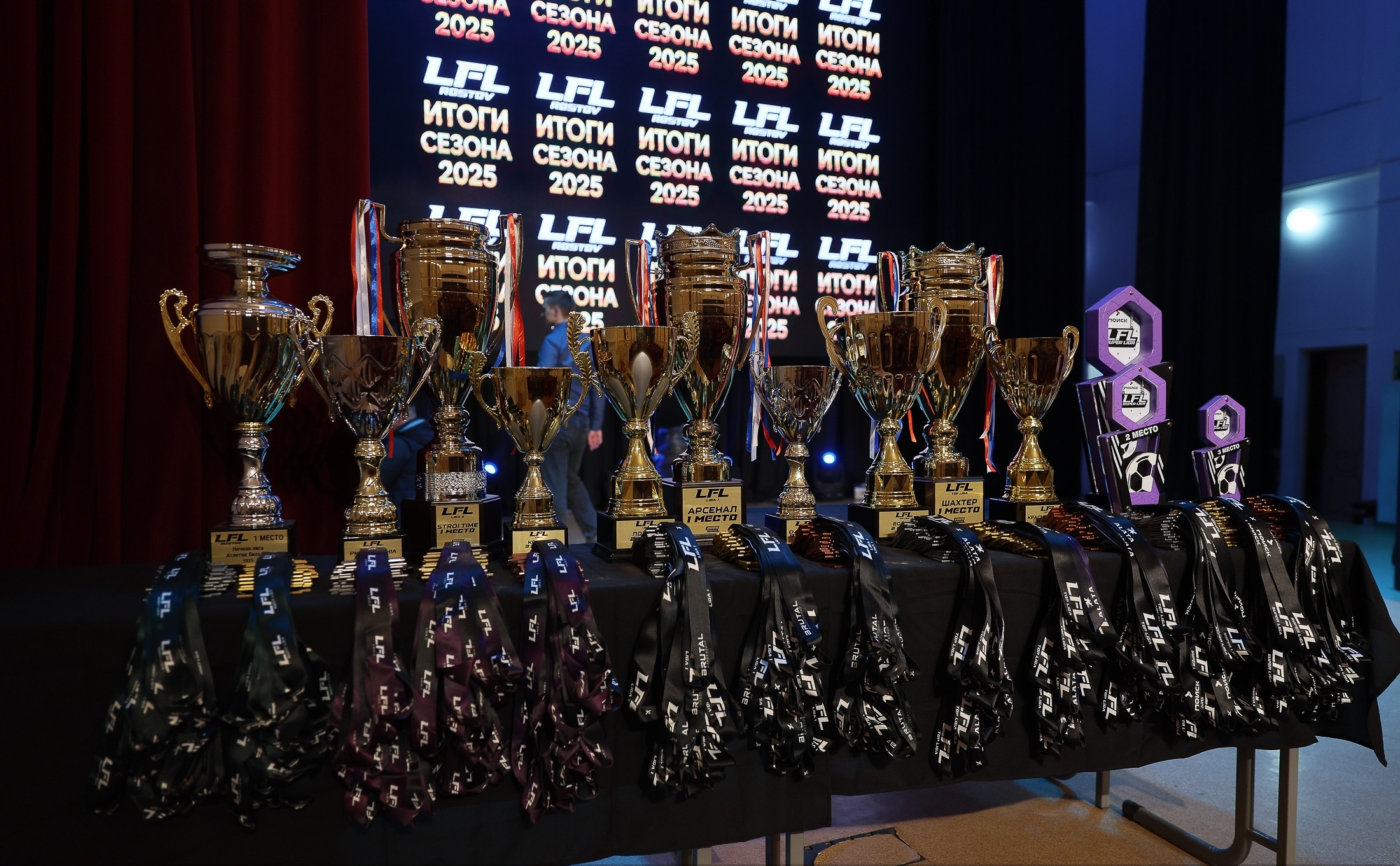 Кубки и награды ЛФЛ Ростов